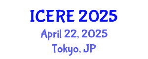 International Conference on Electrochemistry and Renewable Energy (ICERE) April 22, 2025 - Tokyo, Japan
