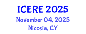 International Conference on Electrochemistry and Renewable Energy (ICERE) November 04, 2025 - Nicosia, Cyprus