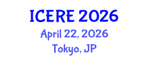 International Conference on Electrochemistry and Renewable Energy (ICERE) April 22, 2026 - Tokyo, Japan