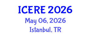 International Conference on Electrochemistry and Renewable Energy (ICERE) May 06, 2026 - Istanbul, Turkey