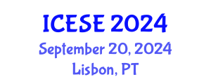 International Conference on Electrochemistry of Semiconductors and Electronics (ICESE) September 20, 2024 - Lisbon, Portugal