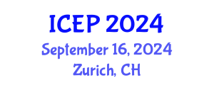 International Conference on Electromagnetic and Photonics (ICEP) September 16, 2024 - Zurich, Switzerland