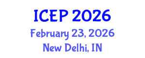 International Conference on Electromagnetic and Photonics (ICEP) February 23, 2026 - New Delhi, India International Conference on Electromagnetic and Photonics (ICEP) February 23, 2026 - New Delhi, India