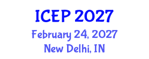 International Conference on Electromagnetic and Photonics (ICEP) February 24, 2027 - New Delhi, India International Conference on Electromagnetic and Photonics (ICEP) February 24, 2027 - New Delhi, India