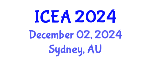 International Conference on Electromagnetics and Applications (ICEA) December 02, 2024 - Sydney, Australia