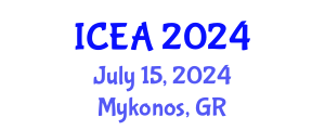 International Conference on Electromagnetics and Applications (ICEA) July 15, 2024 - Mykonos, Greece
