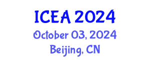 International Conference on Electromagnetics and Applications (ICEA) October 03, 2024 - Beijing, China