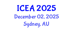 International Conference on Electromagnetics and Applications (ICEA) December 02, 2025 - Sydney, Australia