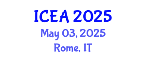 International Conference on Electromagnetics and Applications (ICEA) May 03, 2025 - Rome, Italy