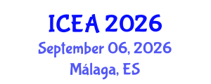 International Conference on Electromagnetics and Applications (ICEA) September 06, 2026 - Málaga, Spain International Conference on Electromagnetics and Applications (ICEA) September 06, 2026 - Málaga, Spain