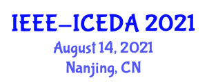 International Conference on Electron Devices and Applications (IEEE-ICEDA) August 14, 2021 - Nanjing, China