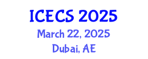 International Conference on Electronic Circuits and Systems (ICECS) March 22, 2025 - Dubai, United Arab Emirates