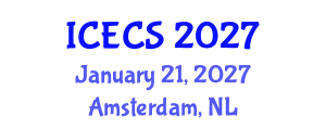 International Conference on Electronic Circuits and Systems (ICECS) January 21, 2027 - Amsterdam, Netherlands International Conference on Electronic Circuits and Systems (ICECS) January 21, 2027 - Amsterdam, Netherlands