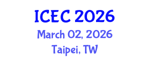 International Conference on Electronic Commerce (ICEC) March 02, 2026 - Taipei, Taiwan International Conference on Electronic Commerce (ICEC) March 02, 2026 - Taipei, Taiwan