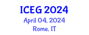 International Conference on Electronic Governance (ICEG) April 04, 2024 - Rome, Italy