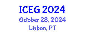 International Conference on Electronic Governance (ICEG) October 28, 2024 - Lisbon, Portugal
