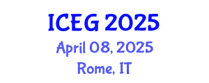 International Conference on Electronic Governance (ICEG) April 08, 2025 - Rome, Italy
