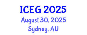 International Conference on Electronic Governance (ICEG) August 30, 2025 - Sydney, Australia