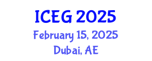 International Conference on Electronic Governance (ICEG) February 15, 2025 - Dubai, United Arab Emirates