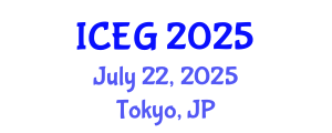 International Conference on Electronic Governance (ICEG) July 22, 2025 - Tokyo, Japan