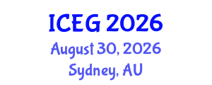 International Conference on Electronic Governance (ICEG) August 30, 2026 - Sydney, Australia