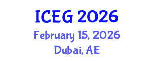 International Conference on Electronic Governance (ICEG) February 15, 2026 - Dubai, United Arab Emirates