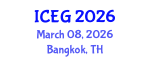 International Conference on Electronic Governance (ICEG) March 08, 2026 - Bangkok, Thailand