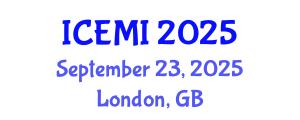 International Conference on Electronic Measurement and Instruments (ICEMI) September 23, 2025 - London, United Kingdom