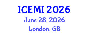 International Conference on Electronic Measurement and Instruments (ICEMI) June 28, 2026 - London, United Kingdom