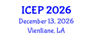 International Conference on Electronic Publications (ICEP) December 13, 2026 - Vientiane, Laos International Conference on Electronic Publications (ICEP) December 13, 2026 - Vientiane, Laos
