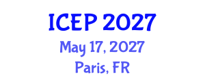 International Conference on Electronic Publications (ICEP) May 17, 2027 - Paris, France International Conference on Electronic Publications (ICEP) May 17, 2027 - Paris, France