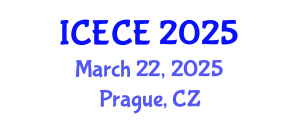 International Conference on Electronics and Communication Engineering (ICECE) March 22, 2025 - Prague, Czechia
