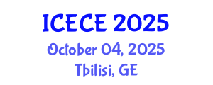 International Conference on Electronics and Communication Engineering (ICECE) October 04, 2025 - Tbilisi, Georgia
