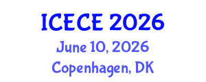 International Conference on Electronics and Communication Engineering (ICECE) June 10, 2026 - Copenhagen, Denmark