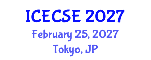 International Conference on Electronics and Communication Systems Engineering (ICECSE) February 25, 2027 - Tokyo, Japan