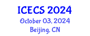 International Conference on Electronics and Communication Systems (ICECS) October 03, 2024 - Beijing, China