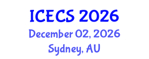 International Conference on Electronics and Communication Systems (ICECS) December 02, 2026 - Sydney, Australia International Conference on Electronics and Communication Systems (ICECS) December 02, 2026 - Sydney, Australia