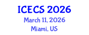 International Conference on Electronics and Communication Systems (ICECS) March 11, 2026 - Miami, United States