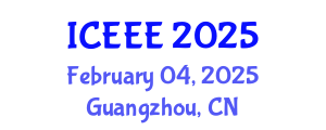 International Conference on Electronics and Electrical Engineering (ICEEE) February 04, 2025 - Guangzhou, China