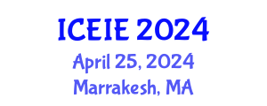 International Conference on Electronics and Information Engineering (ICEIE) April 25, 2024 - Marrakesh, Morocco