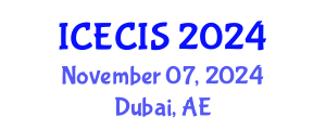 International Conference on Electronics, Communication and Information Systems (ICECIS) November 07, 2024 - Dubai, United Arab Emirates