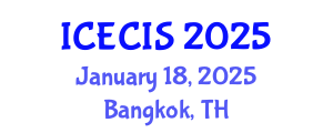 International Conference on Electronics, Communication and Information Systems (ICECIS) January 18, 2025 - Bangkok, Thailand