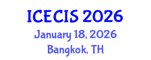 International Conference on Electronics, Communication and Information Systems (ICECIS) January 18, 2026 - Bangkok, Thailand