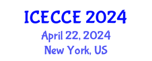 International Conference on Electronics, Computer and Communication Engineering (ICECCE) April 22, 2024 - New York, United States