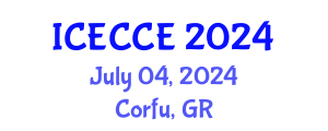International Conference on Electronics, Computer and Communication Engineering (ICECCE) July 04, 2024 - Corfu, Greece