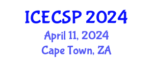 International Conference on Electronics, Control and Signal Processing (ICECSP) April 11, 2024 - Cape Town, South Africa