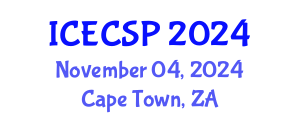 International Conference on Electronics, Control and Signal Processing (ICECSP) November 04, 2024 - Cape Town, South Africa