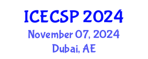 International Conference on Electronics, Control and Signal Processing (ICECSP) November 07, 2024 - Dubai, United Arab Emirates
