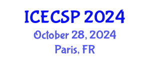 International Conference on Electronics, Control and Signal Processing (ICECSP) October 28, 2024 - Paris, France