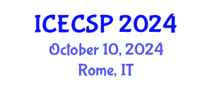 International Conference on Electronics, Control and Signal Processing (ICECSP) October 10, 2024 - Rome, Italy